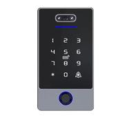 Epdpekc TTLock Teclado de Control de Acceso con Reconocimiento Controlador de Acceso de Huella Digital Resistente Al Agua Independiente para Cerradura de Puerta-B