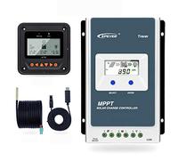 Controlador de carga solar MPPT EPEVER de 10A/20A/30A/40A, 12V/24V DC