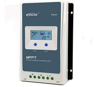 Controlador de carga solar MPPT EPEVER® Tracer AN-Serie, de 20A, con alimentación de 12V/24V DC, que detecta automáticamente el voltaje del sistema, compatible con paneles solares de hasta 100V, con u