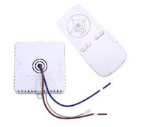 EpheyFIF Ventilador de techo inteligente con mando a distancia, receptor de 100 W, iluminación LED eficiente, 30 W, 50 W, voltaje de entrada 180 265 V CA
