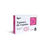 EPS! DEITERS Tapones de Oídos Espuma 6 Unidades, Talla S, Tapones Reutilizables y Moldeables, Protege del Ruido, para Dormir Bien, Cancelación de Ruido, Tapones Oído contra Ruidos Fuertes