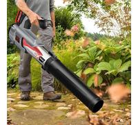 EpyGnom Soplador De Hojas A Batería, Autonomía De 50-60 Minutos, Batería 2 | Motor Sin Escobillas, Velocidades Variables, Soplador Inalámbrico para Una Limpieza Rápida De Céspedes, Patios