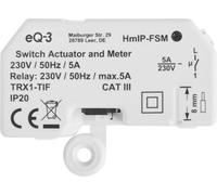 eQ-3 HomeMatic IP: Actuador de conmutación y medición, montaje empotrado