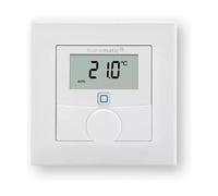 eQ-3 Homematic IP HmIP-WTH-1 Termostato Digital Inteligente con Sensor de Humedad, Blanco, RF, IP20, para Habitación