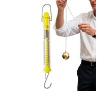Equilibrio de turba - 2.5x2x25cm Newton Potenciómetro Con Capacidad 10N | Dinamómetro Tubular Equipo de Laboratorio de Física Educativa | Instrumento de Medición De Fuerza Para Profesores Estudiantes