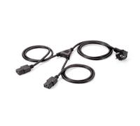 Equip 112220 cable de transmisión negro 1,8 m enchufe tipo f acoplado