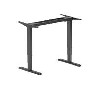 EQUIP Estructura para escritorio elevable de doble motor 125kg Negro