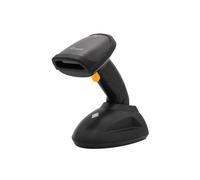 Equip Escáner de Código de Barras Wireless 1D Láser con Soporte Negro