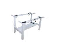 Equip Estructura para Mesa Eléctrica Elevable Doble Ajustable en Altura Blanca