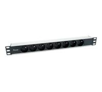Equip Regleta 8 Tomas para Rack 19 - Distribuye Electricidad Limpia