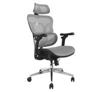 Equip Silla de Oficina 651050 Ergonómica Gris