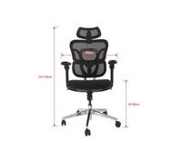 Equip - 651053 silla de oficina y de ordenador Asiento acolchado Respaldo de malla