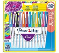 Equipamiento escolar marca paper mate modelo 1x12 flair felt tip pen b