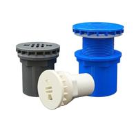 Equipo de drenaje de tanque de peces de 20/25mm, conector de drenaje, juntas de tubo, accesorio de drenaje for piscina de mariscos, Conector de montaje de mamparo de acuario