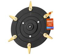 [Equipo] Platos de cuchillos + 6 cuchillas compatibles con Bosch Indego 800 850 1000, 1100 1200 1300 Connect,10C 13C robot cortacésped, sustituye al disco de cuchillo F016104259