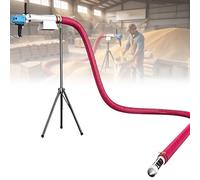Equipo portátil de transferencia de polvo de 1500 W, máquina alimentadora de tornillo de arena de cemento de grano resistente para agricultura y fábricas