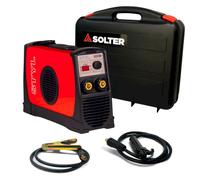 Equipo soldar inverter STYL 205 PRO con accesorios y maletín. 04110 Solter