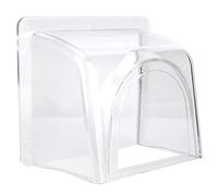 equlup Cubierta del Controlador de Acceso, 17,5x15cm/6,9x5,9in Plástico Prueba de Agua de la Timbre cáscara de Seguridad de Seguridad de la Puerta Transparente para Control de Acceso Cerradura Timbre