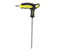 equlup Llave hexagonal, juego de llaves con mango en T de 3 mm con mango largo, herramienta manual de reparación métrica con cabeza esférica resistente para reparación del hogar, (4mm)