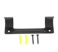 equlup Soporte para tabla de planchar de 6 pulgadas, colgador de hierro para montaje en pared, tabla de planchar de acero, estante de pared, organizador de almacenamiento, estante (Negra)