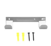 equlup Soporte para tabla de planchar de 6 pulgadas, colgador de hierro para montaje en pared, tabla de planchar de acero, estante de pared, organizador de almacenamiento, estante (Gris Plata)