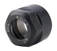 Er16A Tuercas de Sujeción de Boquilla Para Fresado Cnc Portaherramientas de Pinza Torno Herramientas de La Máquina A Tipo/M Extras Intercambio de Pinzas de Precisión (Er16-A Y M M19 * 1.0 Negro)
