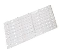 ERAKAFZTTK Tiras de retroiluminación LED for lámpara de TV compatibles Fit For el Kit de Barra de líneas Telefunken TF-LED43S27T2, Matriz de Bandas LED 5800-W43001-5P00 VER02.00 5800-W43001-3P00