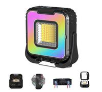 ERAY Foco LED Recargable Doble Cara Batería 5000mAh mit Luz RGB