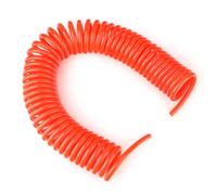 ERGAOBOY 1 pieza 8 x 5mm Recoil Manguera Neumática, 6M Red Coil Spring Hose, Air Tools