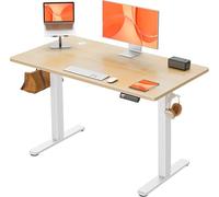 ErGear Escritorio Elevable Eléctrico, 120x60cm, Natural