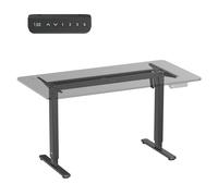 Ergo Office ER-400 Escritorio eléctrico regulable 70-112 cm 80 kg Negro