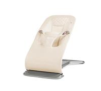 Hamaca Evolve 3 en 1 de Ergobaby para bebés y primera infancia (de 2,5 a 13,2 kg) - Hamaca multiposición para bebés con altura ajustable, arnés de seguridad y reductor para recién nacidos, Cream Mesh