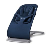 Ergobaby Hamaca 3 en 1 Evolve – ergonómica con cojín para recién nacido (2,5–13,2 kg) – Azul Noche