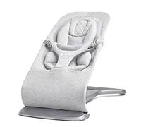 Ergobaby Hamaca Evolve 3 en 1 ergonómica con cojín para recién nacido (2,5–13,2 kg) gris claro