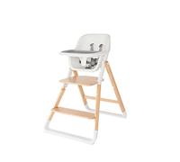 Ergobaby Trona Evolve ergonómica para bebés a partir de 6 meses, La trona para bebés incluye arnés de 5 puntos y el modo trona para niños tiene asiento regulable, Natural Wood