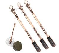 Ericetion 3 cucharas para esnifar - Mini cucharas Colgantes para Polvos para Botellas de esnifar, Accesorios para Fumar y Cocina, 80 mm