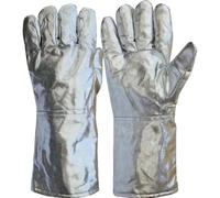 Ericetion Guantes De Aislamiento Térmico De Papel De Aluminio, Guantes Antiescaldado, Guantes De Seguridad Protectores Resistentes Calor para Horno De Grado Industrial Ignífugos