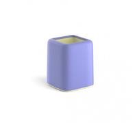 Erichkrause forte porta lápices plástico violeta, amarillo
