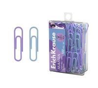 Erichkrause manga pack de 100 clips recubiertos - 28mm - caja de plast