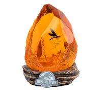 Erik Lámpara Jurassic Park Ámbar – Escritorio/Mesita noche USB o pilas, figura dinosaurio