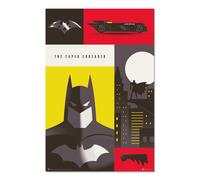 Erik official warner bros. póster de batman del 100 aniversario