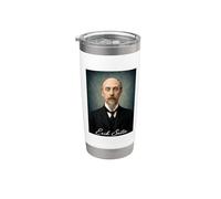 Erik Satie Compositor Pianista Vaso térmico de acero inoxidable de doble pared