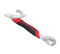 ERINGOGO Llave Inglesa Fácil de Agarrar Ajustable de Acero al Carbono Diseño de Boca Ancha Rango de Apertura 6-22mm Fontanería y Uso Diario