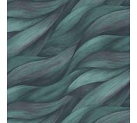 Erismann Casual Chic Wave Papel Tapiz Abstracto Texturizado Vinilo Azul 10257-18