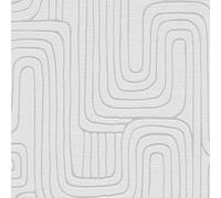 erismann WTD 10461-31 - Papel pintado (fieltro, 0,53 x 10,05 m), color gris