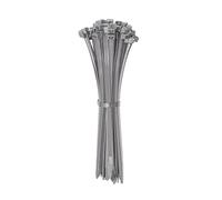 ERKO Bridas para Cables 200x3,6mm, 100u, Gris