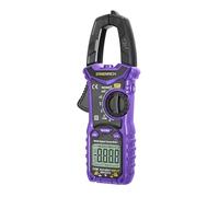 Ermenrich Ping MK20 Pinza amperimétrica digital multímetro TRMS Corriente y Voltaje AC/DC 4000 Recuentos Prueba de Resistencia Continuidad Capacidad Diagnóstico de Diodos Pantalla LCD Apagado