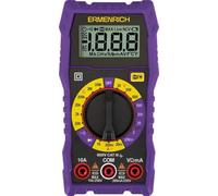 Ermenrich Zing TC07 - Multímetro digital True RMS, probador de tensión CA/CC, corriente CC, resistencia continuidad y diodos, voltímetro, amperímetro, ohmímetro, 2000 cuentas, fecha, retención