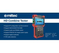 Ernitec 0070-24104-tester comprobador de cables de red negro, naranja