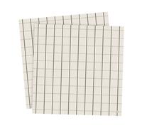 ERNST 20 Servilletas Ernst cuadros grandes 33x33 cm Beige-verde